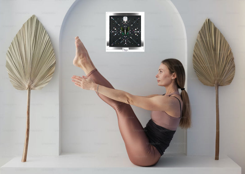 shadow box art, Swallowtail butterfly wings, Calligaris genuine leather, crystals, Swarovski crystals, gemstones, gems, sacred geometry, healing art, crystal art, crystal grid, energy healing, crystal healing, crystal energy, crystal grid, healing, healing energy, handmade, luxury art, Amethyst, Clear Quartz, Hematite, Kunzite, Labradorite, Mother of Pearl, Pink Tourmaline, Rainbow Moonstone, Rutilated Quartz